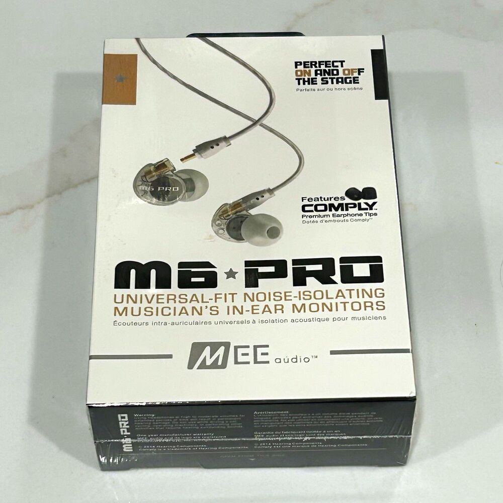MEE audio M6 PRO Noise-Isolating In-Ear Monitors, Interchangeable Cables